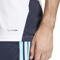 adidas Argentinië Trainingsshirt 2026-2028 Wit Donkerblauw Lichtblauw