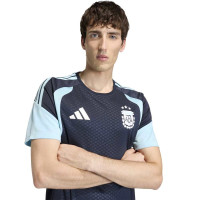 adidas Argentinië Trainingsshirt 2026-2028 Donkerblauw Lichtblauw Wit