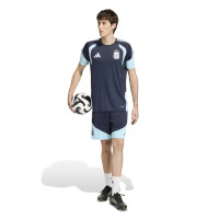 adidas Argentinië Trainingsshirt 2026-2028 Donkerblauw Lichtblauw Wit