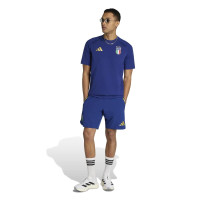adidas Italië Tiro Travel Broekje 2026-2028 Blauw Goud