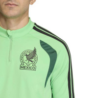 adidas Mexico Trainingstrui 1/4-Zip 2026-2028 Lichtgroen Groen Zwart