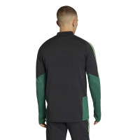 adidas Mexico Trainingstrui 1/4-Zip 2026-2028 Zwart Lichtgroen Groen