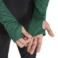 adidas Mexico Tracksuit 1/4-Zip 2026-2028 Black Light Green Green