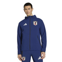 adidas Japan Tiro Travel Tracksuit Full-Zip 2026-2028 Dark Blue White