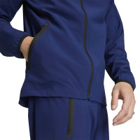 adidas Japan Tiro Travel Tracksuit Full-Zip 2026-2028 Dark Blue White