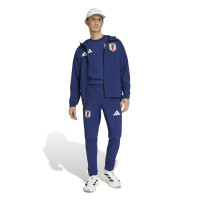 adidas Japan Tiro Travel Tracksuit Full-Zip 2026-2028 Dark Blue White