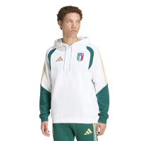 adidas Italy Tracksuit Hooded 2026-2028 White Green Gold