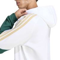 adidas Italië Sweat Hoodie 2026-2028 Wit Groen Goud