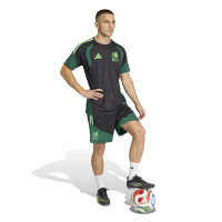adidas Mexico Trainingsshirt 2026-2028 Zwart Lichtgroen Groen