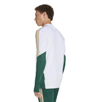 adidas Italy Training sweater 1/4-Zip 2026-2028 White Green Gold
