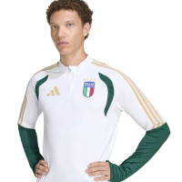 adidas Italy Training sweater 1/4-Zip 2026-2028 White Green Gold