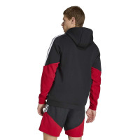 adidas Duitsland Hoodie 2026-2028 Zwart Wit