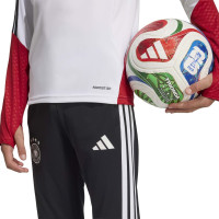 adidas Germany Tracksuit 1/4-Zip 2026-2028 Kids White Black