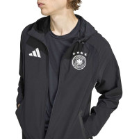 adidas Germany Tiro Travel Tracksuit Full-Zip 2026-2028 Black White