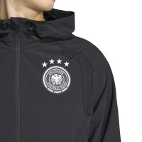 adidas Germany Tiro Travel Tracksuit Full-Zip 2026-2028 Black White