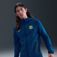 Nike FC Barcelona Tech Fleece Vest 2025-2026 Donkerblauw Geel
