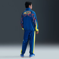 Nike FC Barcelona Woven Trainingsjack 2025-2026 Donkerblauw Geel Rood