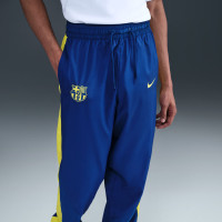 Nike FC Barcelona Woven Training pants 2025-2026 Dark Blue Yellow