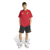 adidas België Tiro Travel T-Shirt 2026-2028 Rood Geel