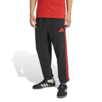 adidas België DNA Trainingspak Full-Zip 2026-2028 Zwart Rood