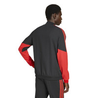 adidas België Presentatie Trainingsjack 2026-2028 Zwart Geel Rood