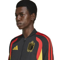 adidas België Presentatie Trainingsjack 2026-2028 Zwart Geel Rood