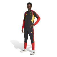 adidas België Presentatie Trainingspak 2026-2028 Zwart Rood Geel
