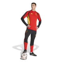 adidas België Trainingsbroek 2026-2028 Zwart Geel Rood