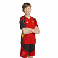 adidas België Trainingsshirt 2026-2028 Kids Rood Geel Zwart