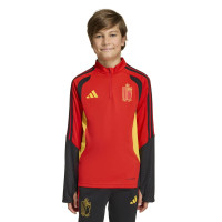 adidas België Trainingspak 1/4-Zip 2026-2028 Kids Rood Zwart Geel