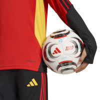 adidas België Trainingspak 1/4-Zip 2026-2028 Kids Rood Zwart Geel