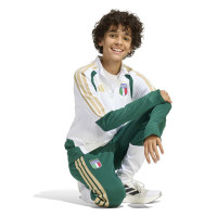 adidas Italië Trainingspak 1/4-Zip 2025-2028 Kids Wit Groen Goud