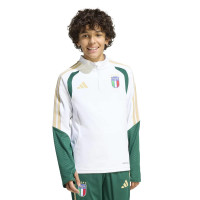 adidas Italië Trainingspak 1/4-Zip 2025-2028 Kids Wit Groen Goud
