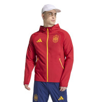adidas Spain Tiro Travel Tracksuit Full-Zip 2026-2028 Red Yellow Blue