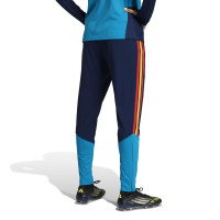 adidas Spain Training pants 2026-2028 Dark Blue Light Blue Yellow