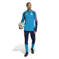 adidas Spain Training pants 2026-2028 Dark Blue Light Blue Yellow