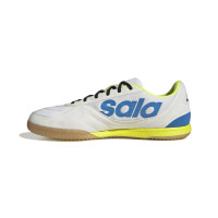 adidas Top Sala Competition II Indoor Football Boots (IN) White Blue Neon Yellow Black