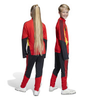 adidas België Trainingsbroek 2026-2028 Kids Zwart Geel Rood