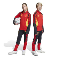 adidas België Trainingsbroek 2026-2028 Kids Zwart Geel Rood