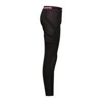 Gladiator Sports Padded Legging Kids Zwart Rood Wit