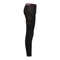 Gladiator Sports Padded Legging Zwart Rood Wit