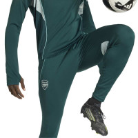adidas Arsenal Trainingspak 1/4-Zip 2025-2026 Donkergroen Grijs