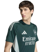 adidas Arsenal Trainingsshirt 2025-2026 Donkergroen Grijs