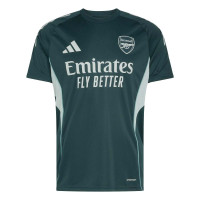 adidas Arsenal Trainingsshirt 2025-2026 Donkergroen Grijs