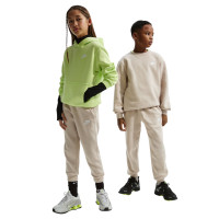 Nike Sportswear Club Fleece Sweat Pants Kids Light Brown White