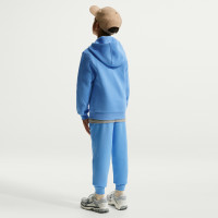 Nike Sportswear Club Fleece Joggingbroek Kids Blauw Wit