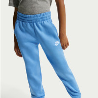 Nike Sportswear Club Fleece Joggingpak Hooded Kids Blauw Wit