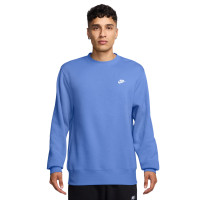 Nike Sportswear Club Fleece Joggingpak Crew Lichtblauw Wit