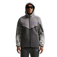 Nike Tech Fleece Sportswear Trainingspak Donkergrijs Lichtgrijs Donkerblauw