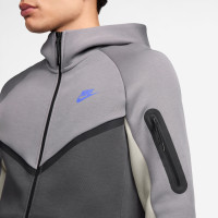 Nike Tech Fleece Sportswear Trainingspak Donkergrijs Lichtgrijs Donkerblauw
